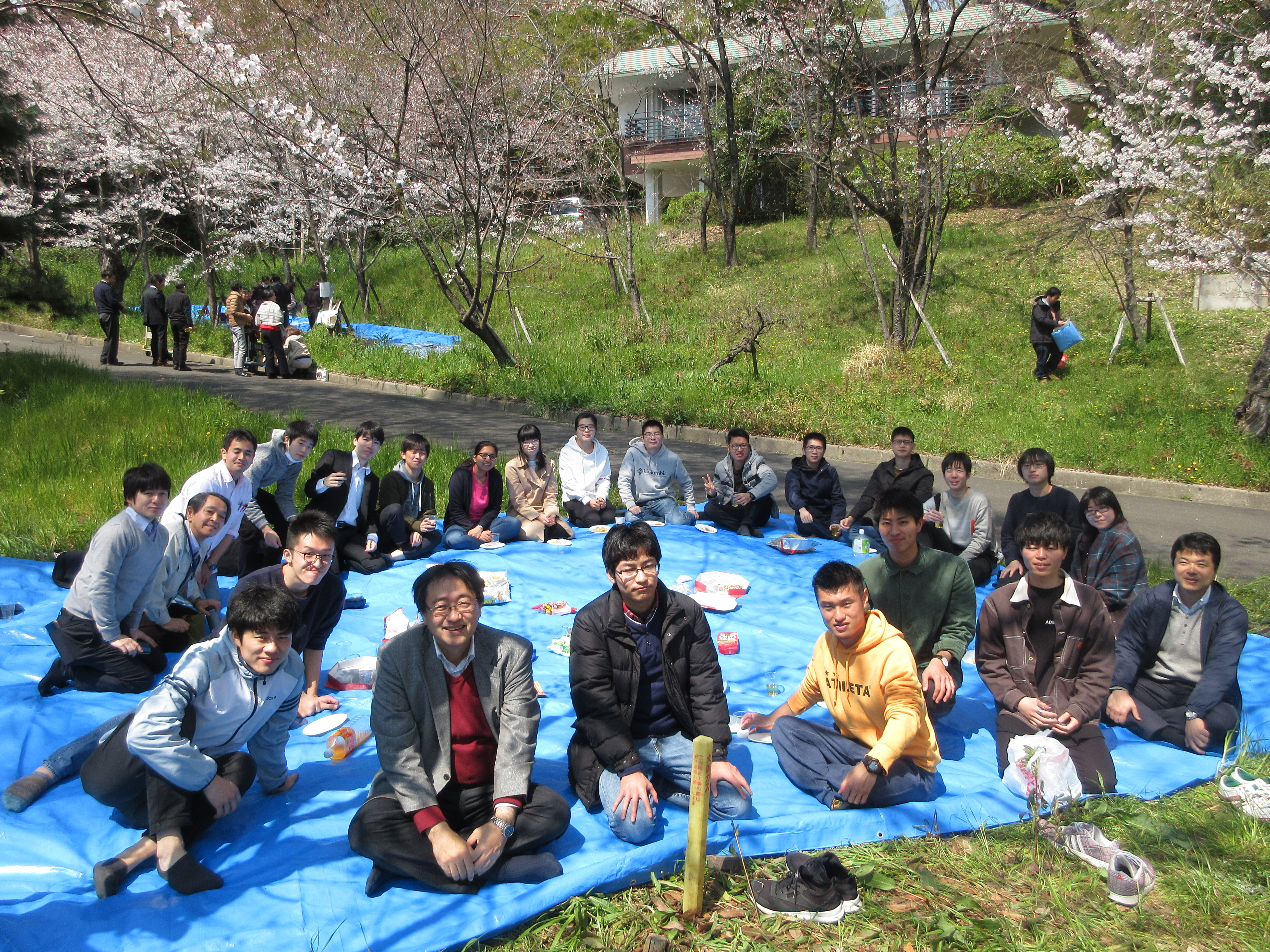 2019年4月4日　山下研究室・お花見♪