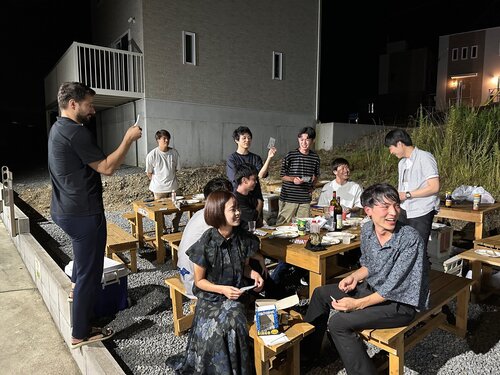 BBQ後のBINGO大会.jpg